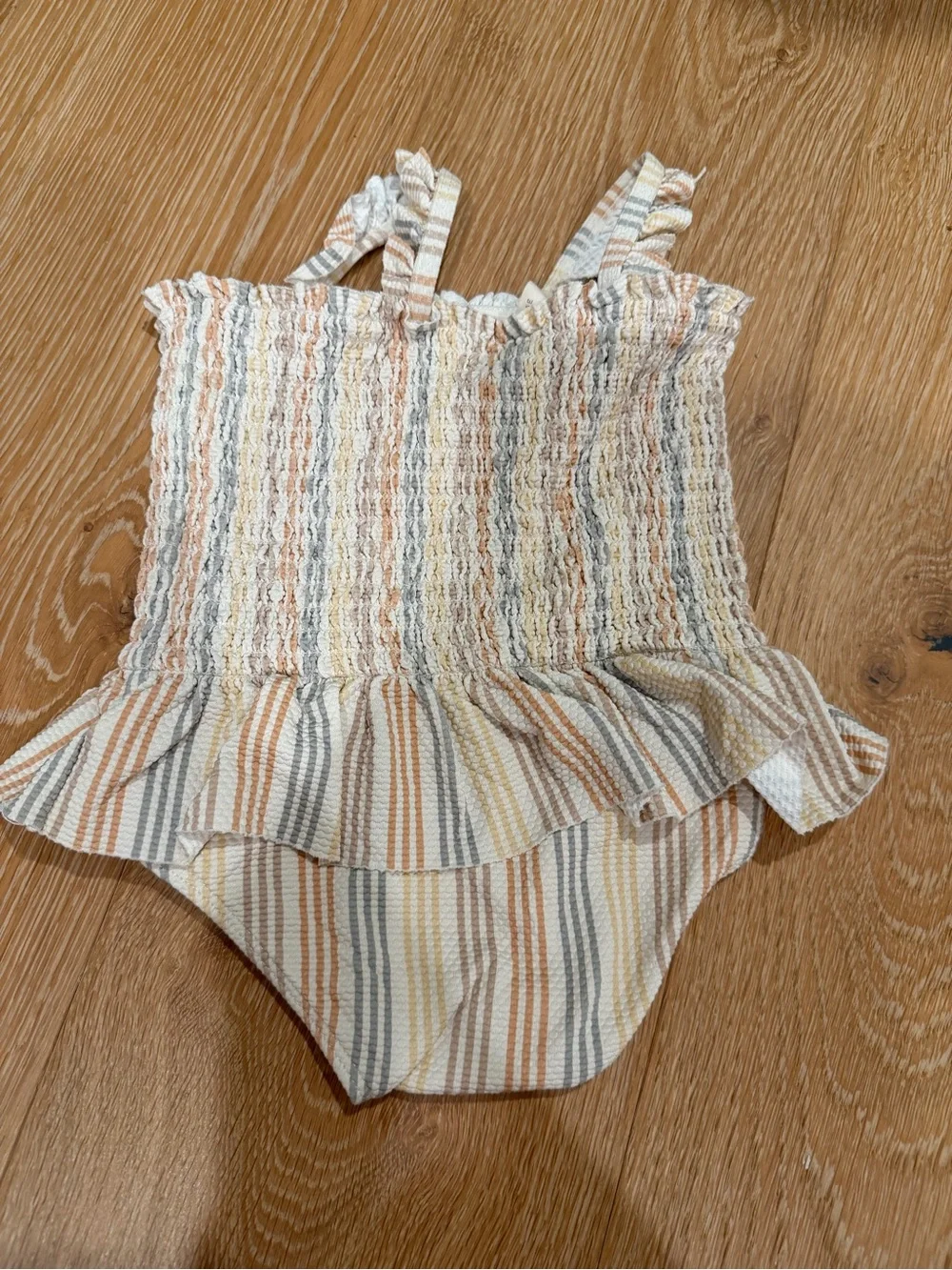 Quincy Mae • Smocked One Piece Swimsuit